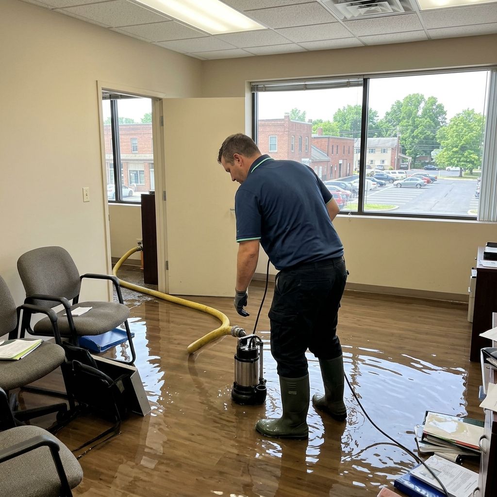 Flood water extraction Lansdale PA