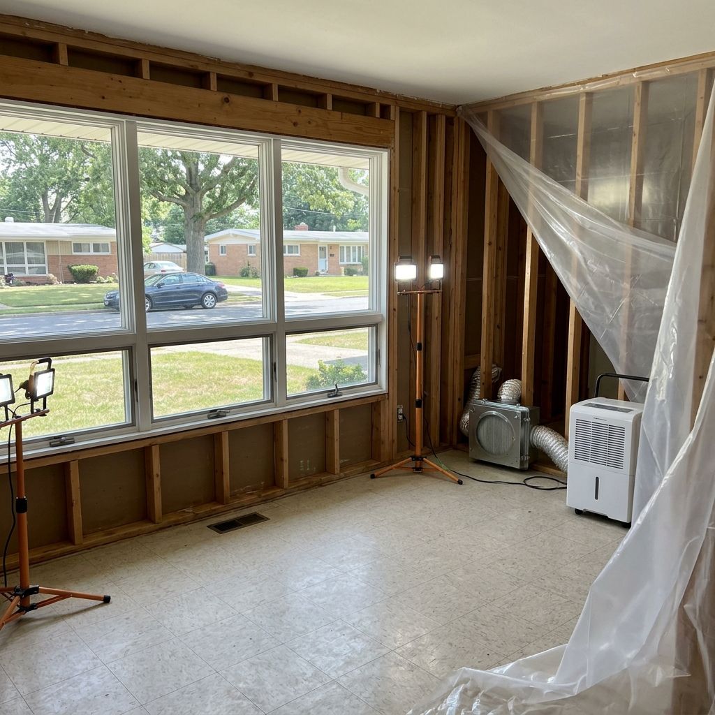 Mold-free restored office Levittown PA Mold-free restored office Levittown PA