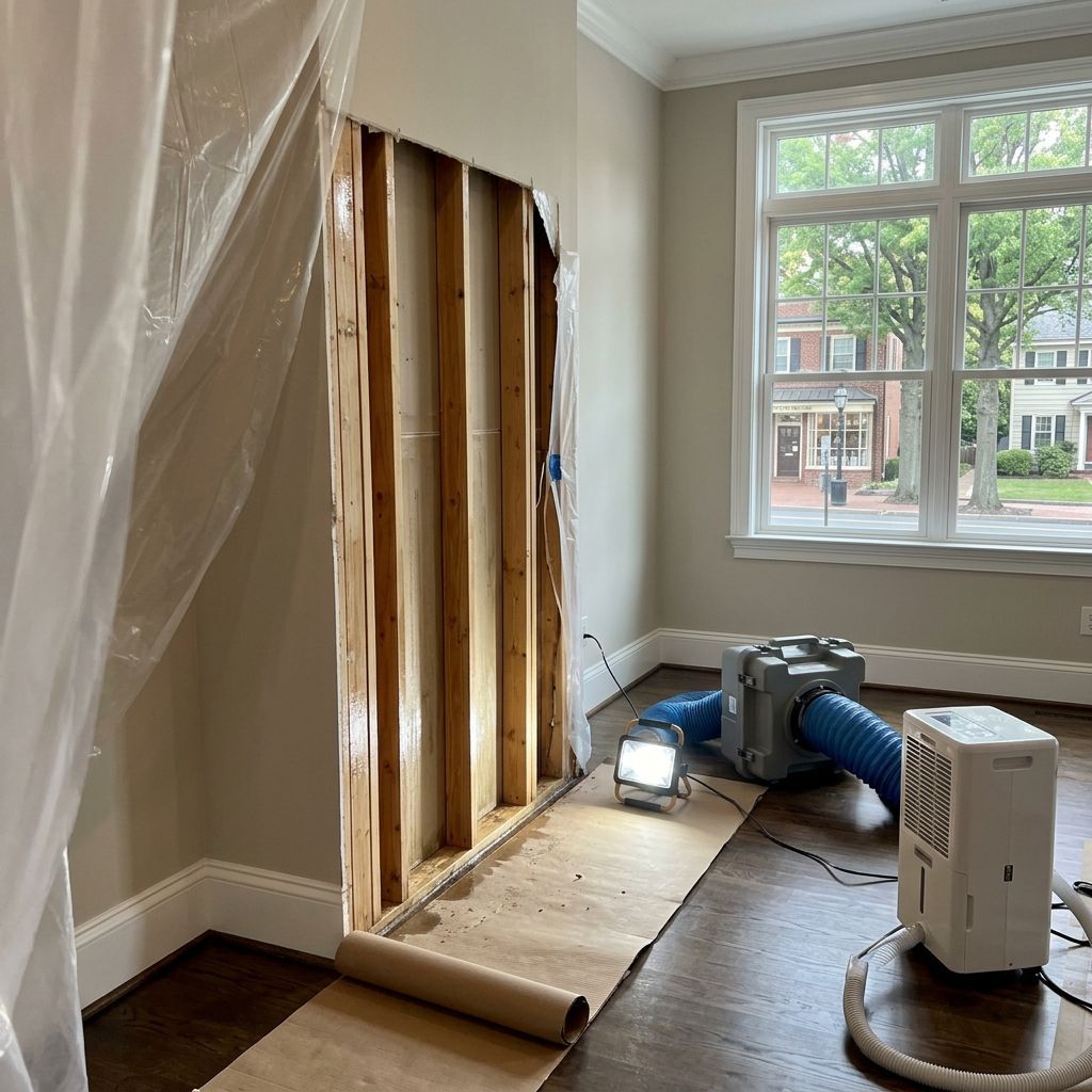 Mold-free restored office Moorestown NJ Mold-free restored office Moorestown NJ