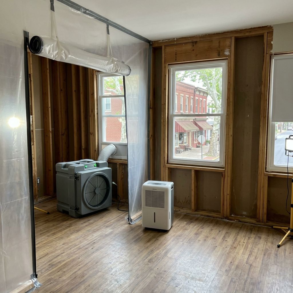 Mold-free restored office Quakertown PA Mold-free restored office Quakertown PA