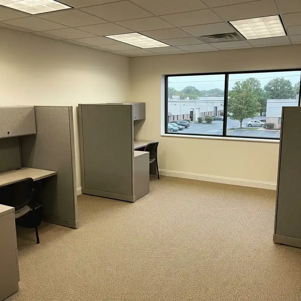 Restored office after water damage Cinnaminson NJ