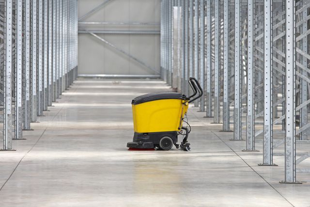 Commercial & Industrial Floor Cleaning, Services