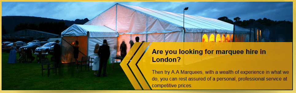 A.A Marquees - Marquee hire - London