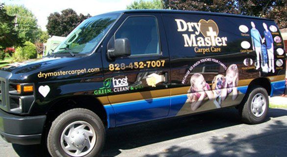 Cleaning Service Vehicle — Waynesville, NC — Dry Master Carpet Care