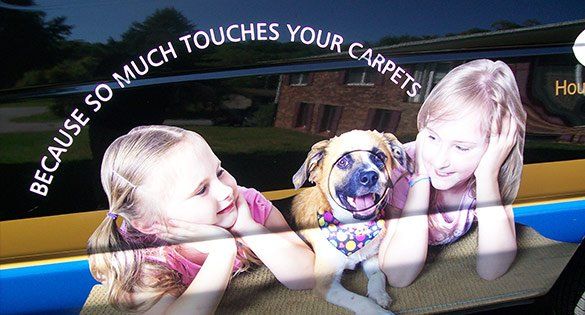 Kids With Their Pet — Waynesville, NC — Dry Master Carpet Care