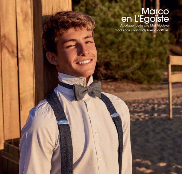 Taglio uomo su adolescente