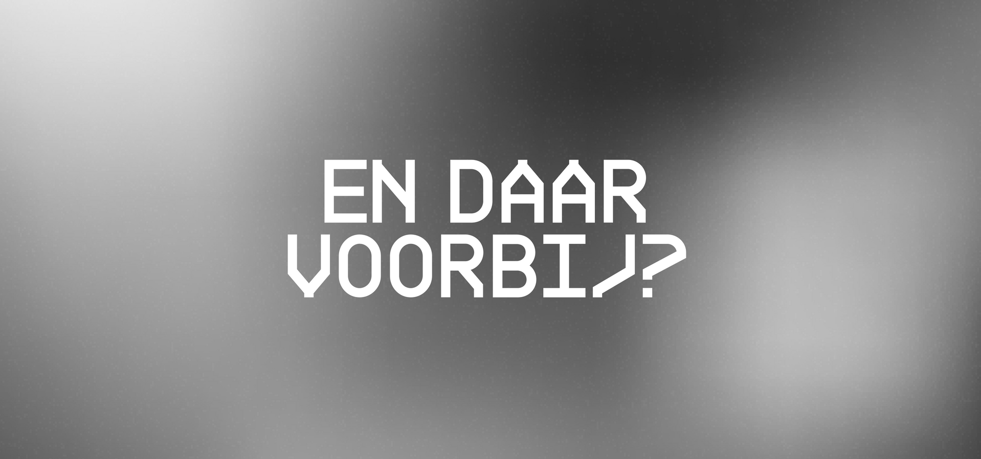 A gray background with the words