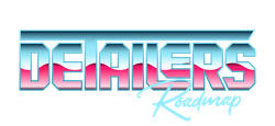 A logo for a company called detailers roadmap