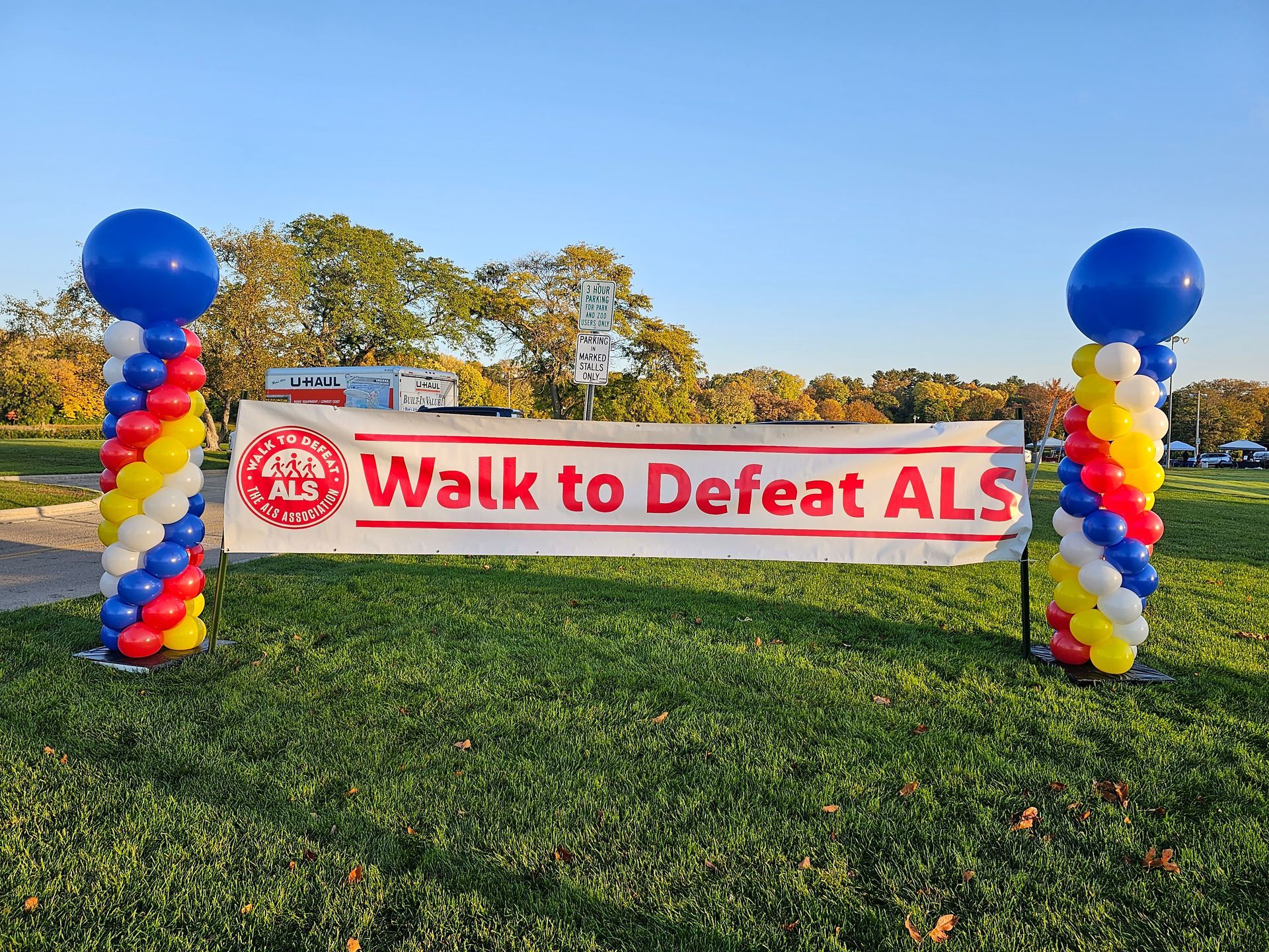 Classic Columns. Swirl style, red, yellow and white. 
