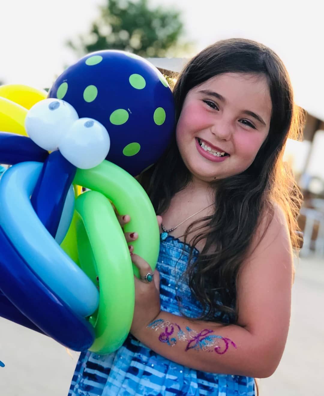 Balloon twisted octopus