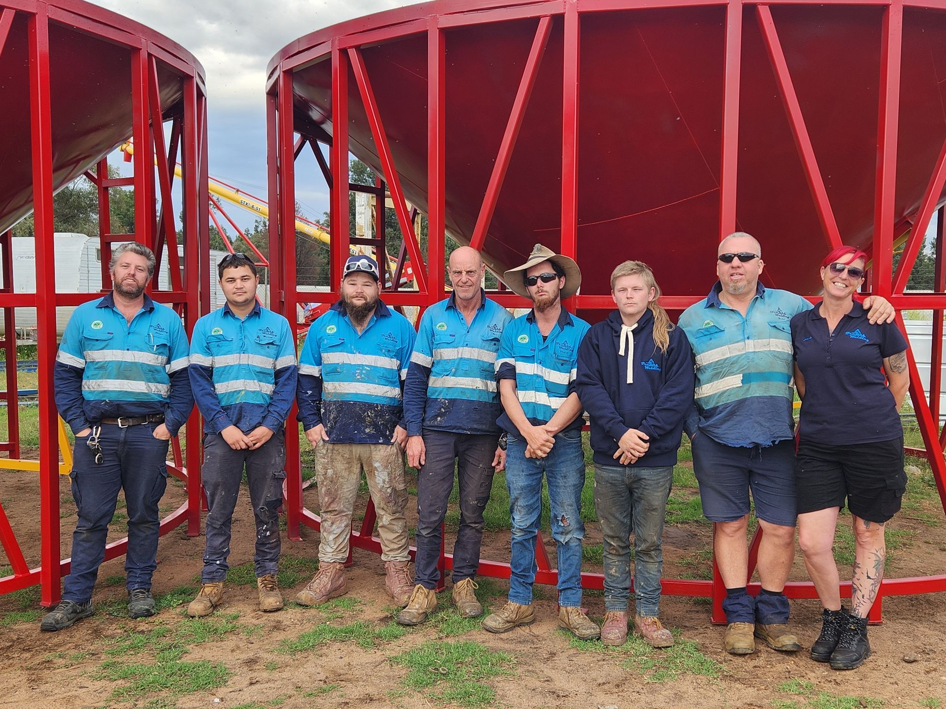 Silo Base — Welders In Gilgandra, NSW