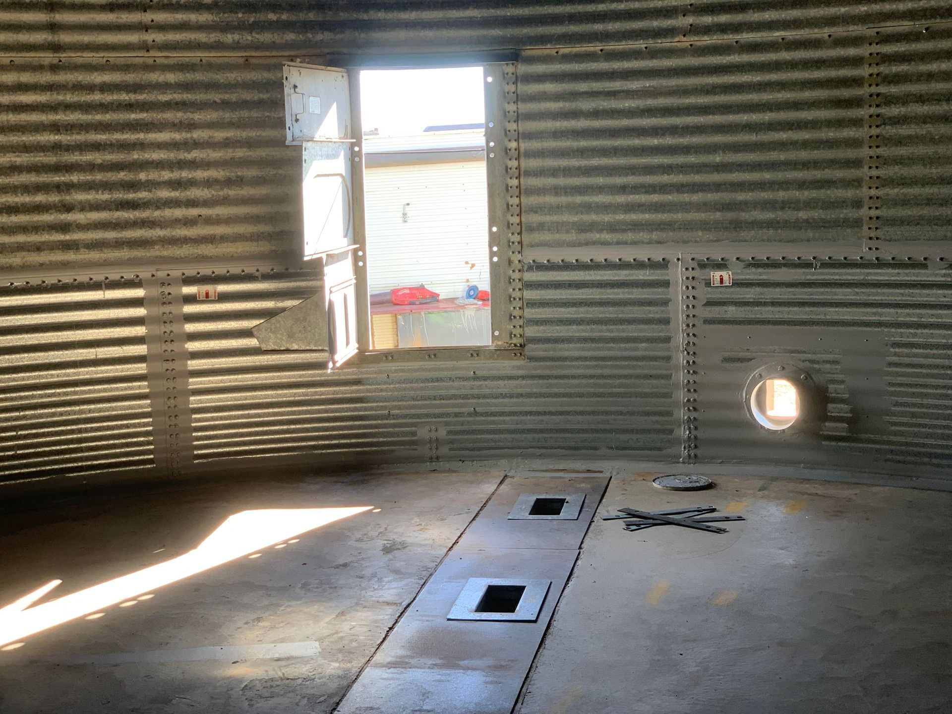 A Room With a Window and a Metal Wall — Welders In Gilgandra, NSW