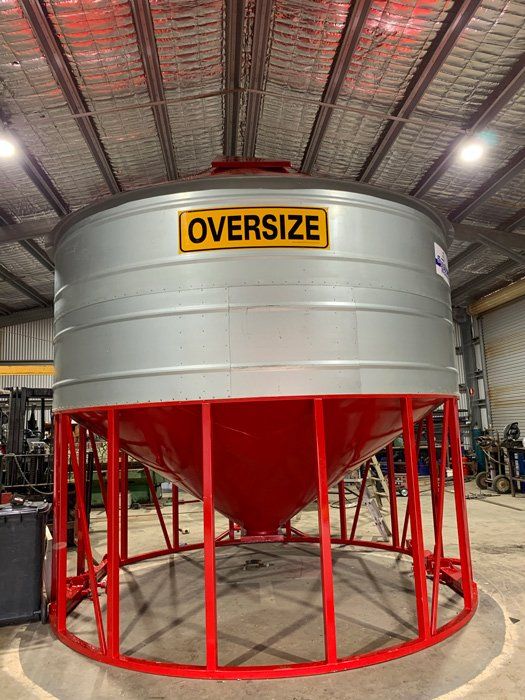Oversize Silo — Welders In Gilgandra, NSW