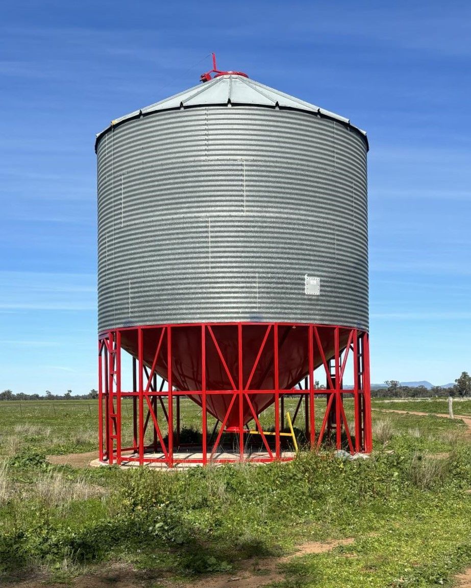 Three Silos — Welders In Gilgandra, NSW