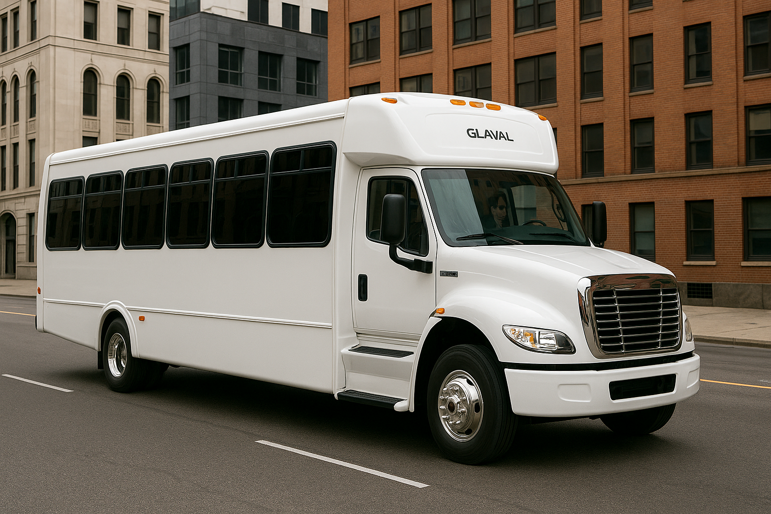 Ford F550 shuttle bus