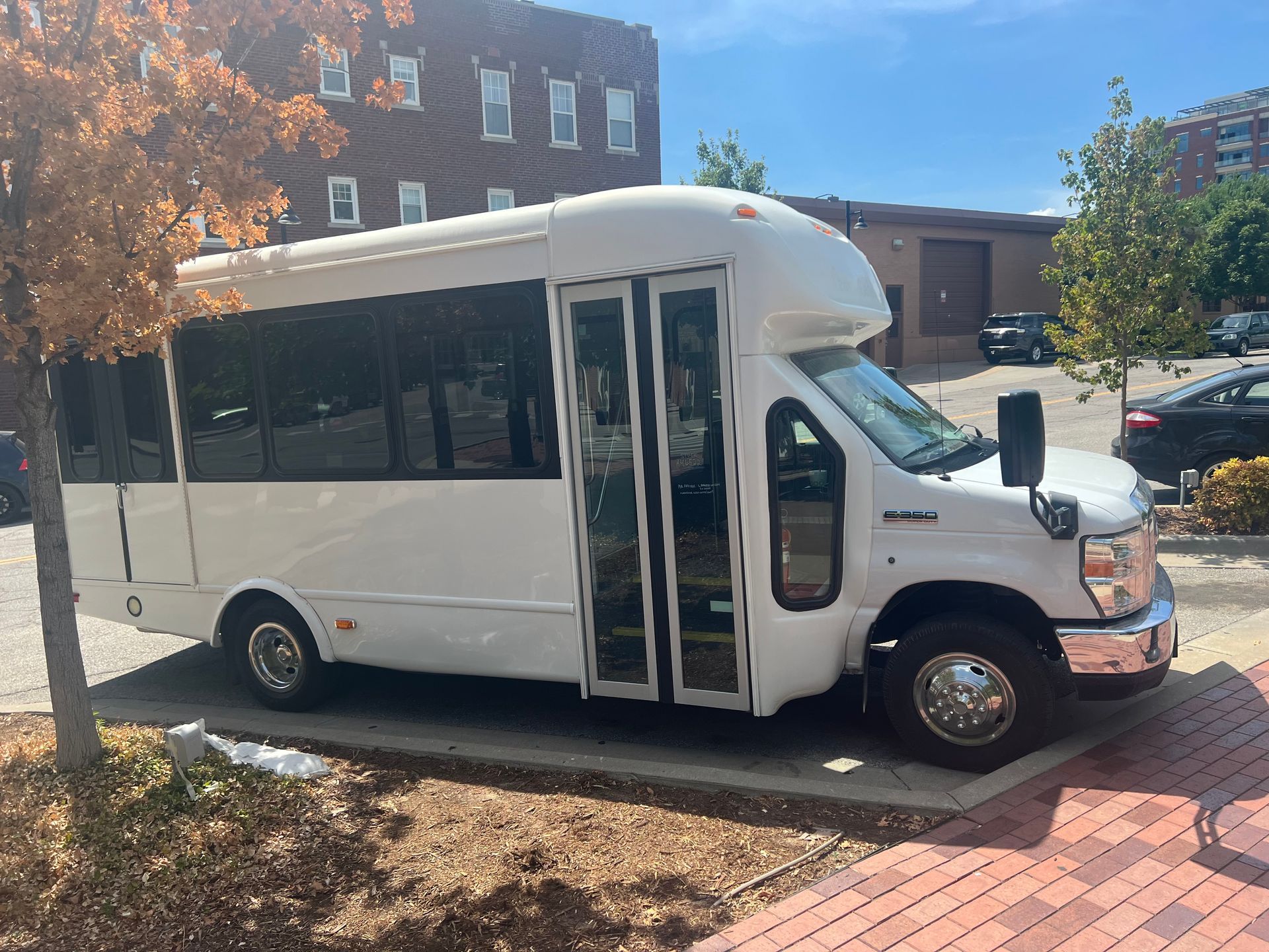 Morning staging before gates open