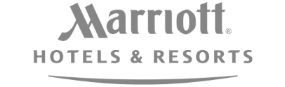 Marriott Hotels & Resorts logo with stylized 