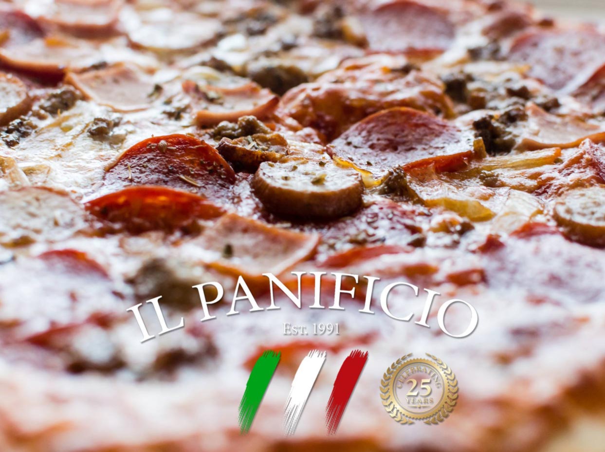 Close Up Image of a Pizza — Siesta Key, FL — Panificio