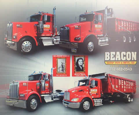 Beacon Scrap Iron and Metal's Trailer Trucks — Freehold, NJ — Beacon Scrap Iron and Metal Co.
