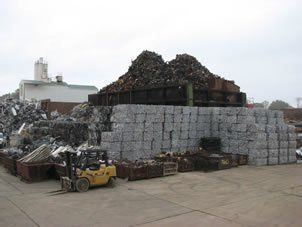 Block of Scraps — Freehold, NJ — Beacon Scrap Iron and Metal Co.