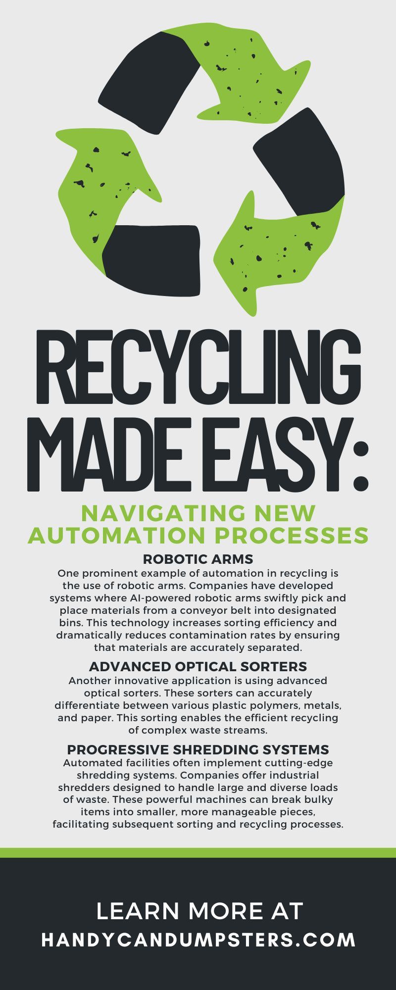 Recycling Made Easy: Navigating New Automation Processes