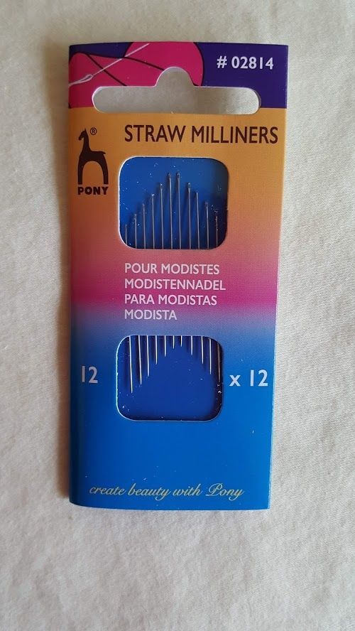 Pony - Size 12 Straw Milliners (Set of 12)