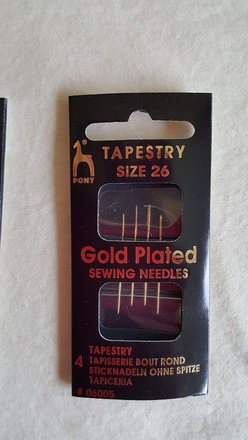 Pony - Gold Plated Size 26 Tapestry Needles (Set of 4)