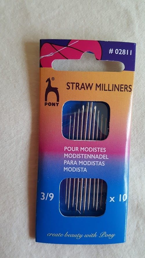 Pony - Size 3-9 Straw Milliners (Set of 10)