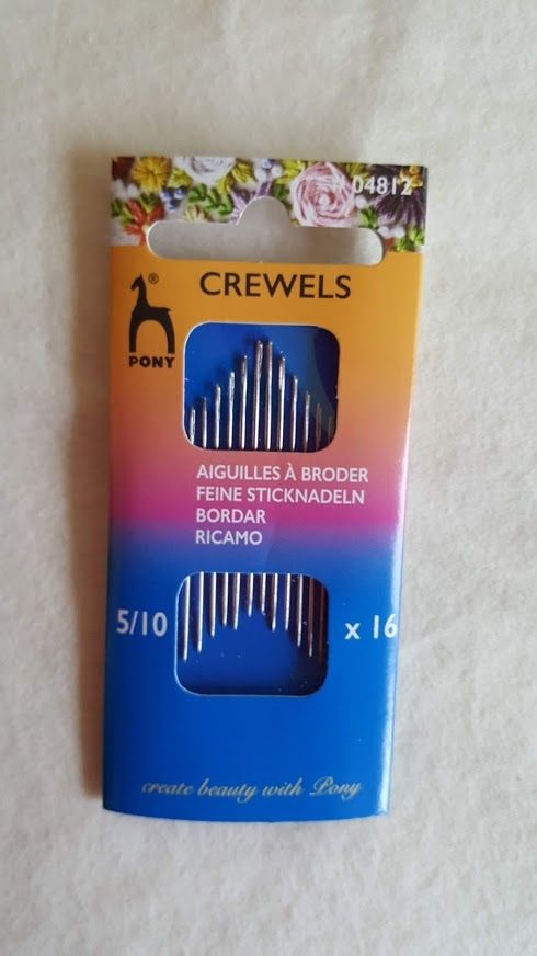 Pony - Size 5-10 Crewel (Set of 16)