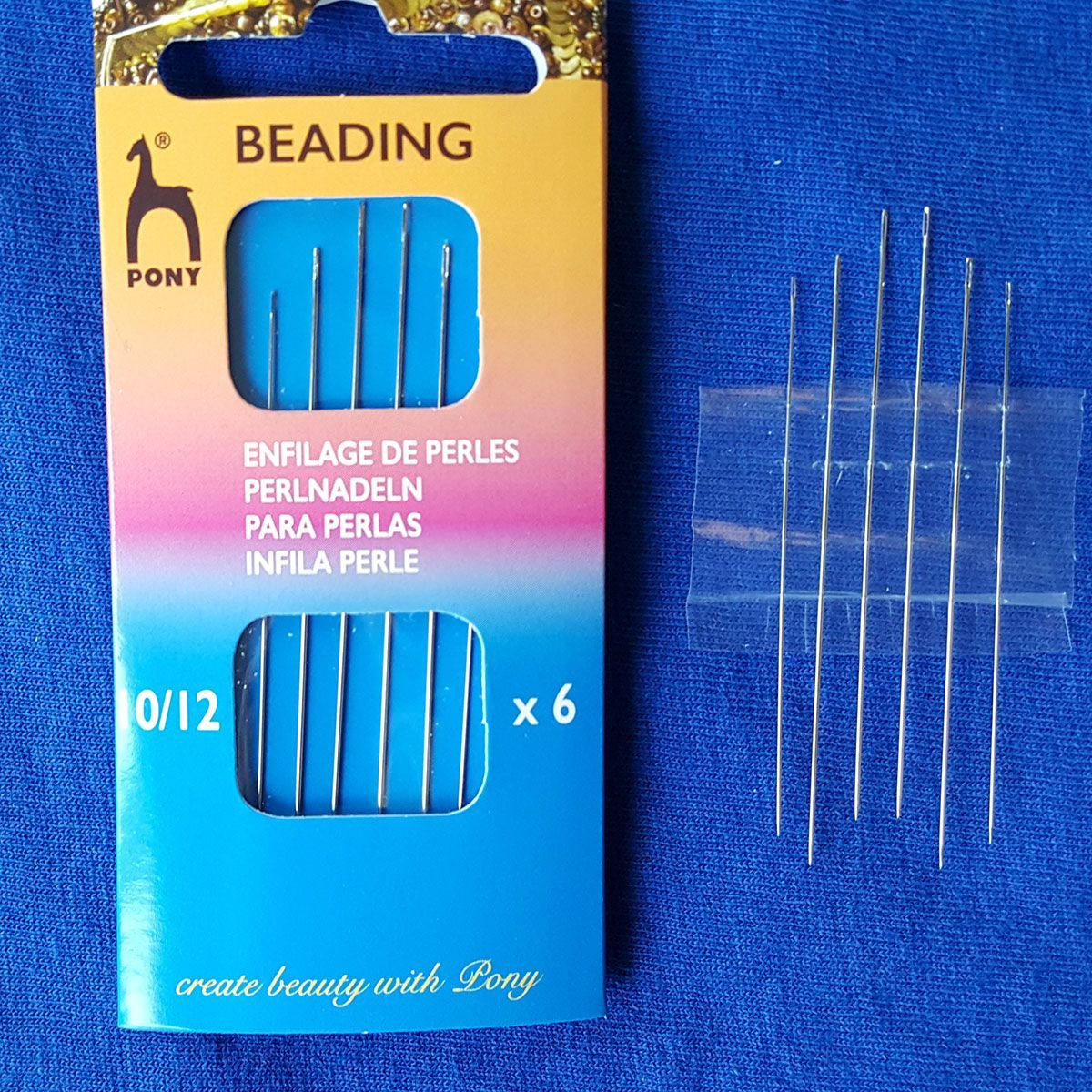 Pony - Beading Needles (Set of 6)