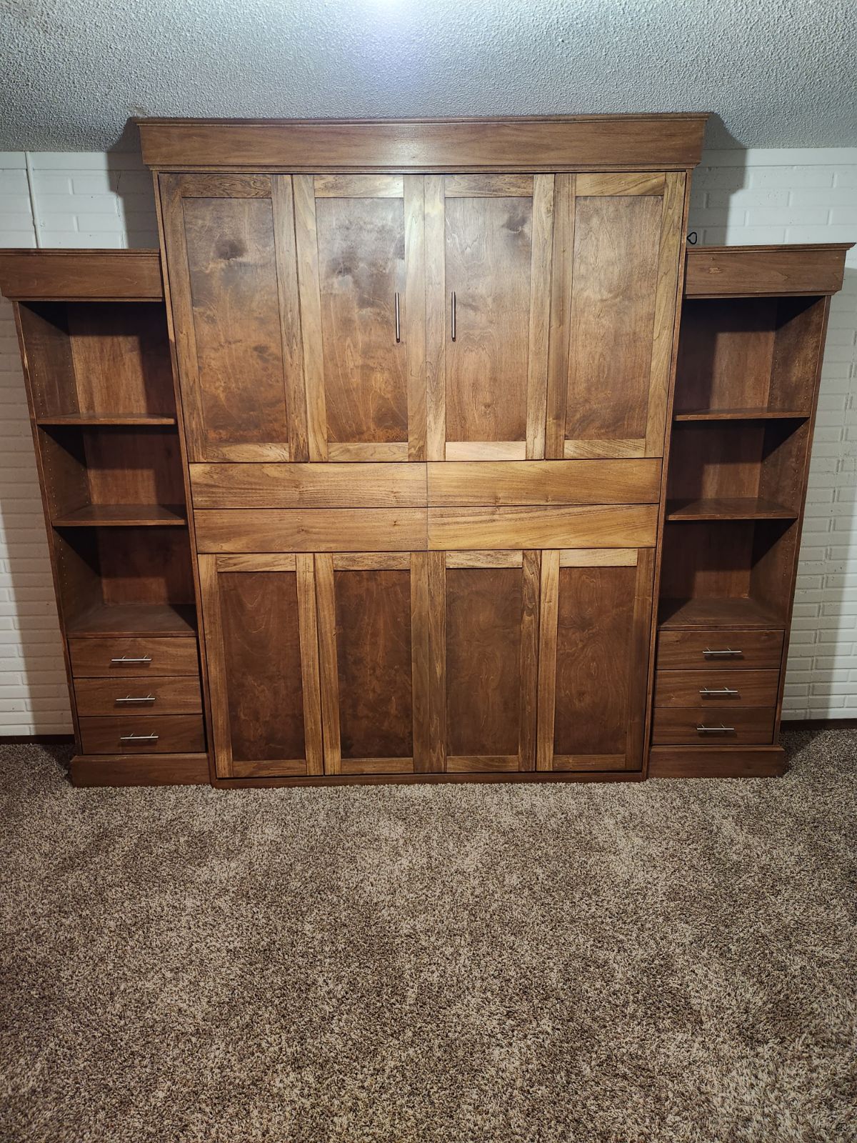 Murphy bed folded closed