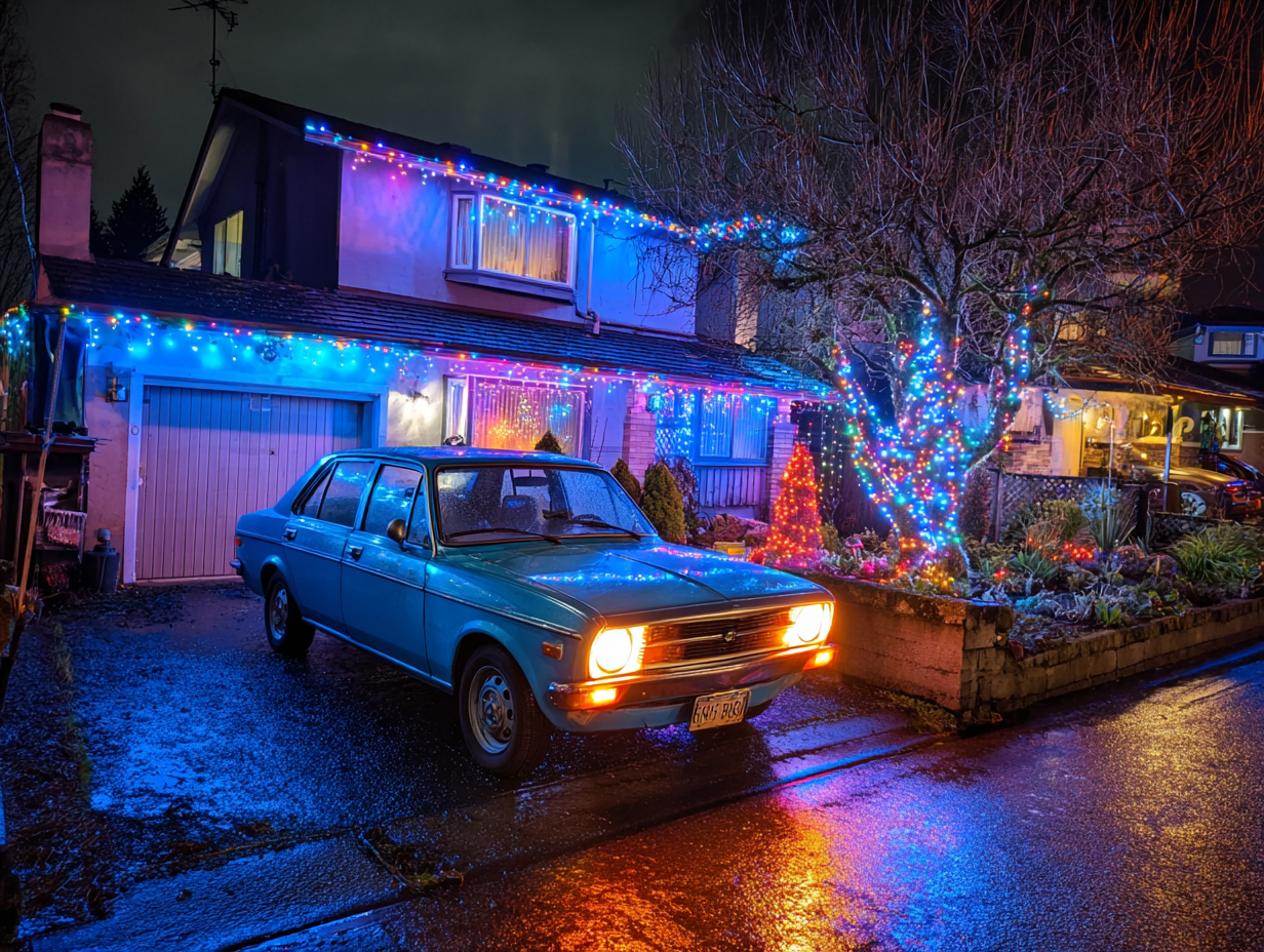 Professional Christmas lighting Vancouver services featuring LED roofline displays, patios, and tree wraps, festive holiday lighting for residential and commercial properties. Holiday lighting installation Vancouver ensures safe, durable, energy-efficient installations with professional services.