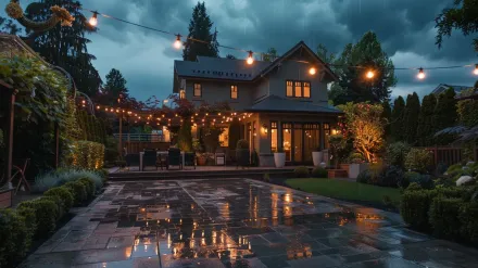 Trusted Landscape Lighting Services Vancouver BC outdoor designers delivering backyard patio LED systems, garden pathway fixtures, residential driveway spotlights, architectural facade lighting, decorative bistro strings, and advanced commercial exterior illumination across Metro Vancouver.