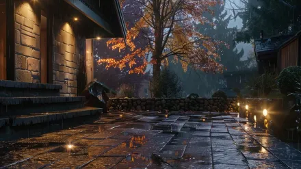 Aggressive Landscape Lighting Vancouver Moonlit backyard and patio lighting installations with LED garden fixtures, pathway uplighting, decorative bistro strings, residential driveway spotlights, modern architectural accent lighting, and full-service commercial outdoor LED lighting in Vancouver BC.