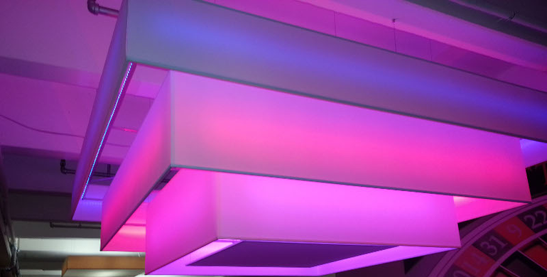 Lampenkap in Casino City