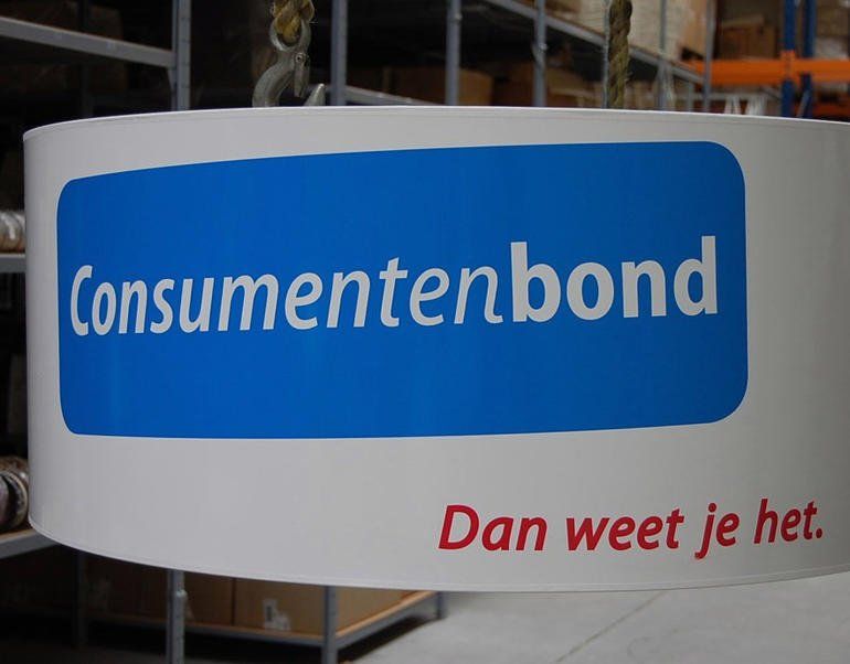Lampenkap voor de consumentenbond