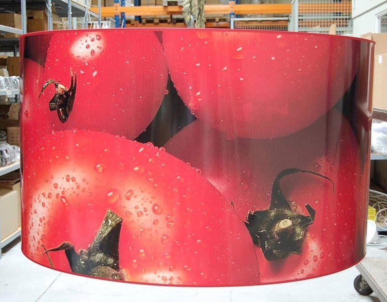 Lampenkap voor de groenten afdeling