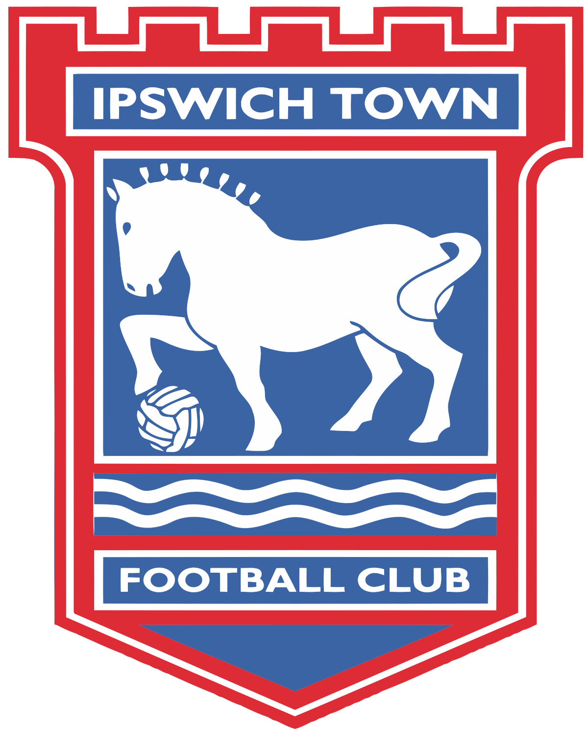 A logo for the ipswich town football club