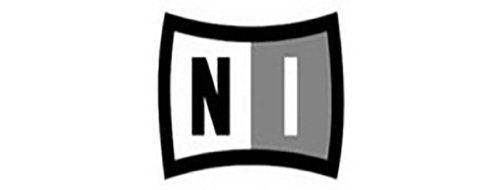 A black and white logo with the letter n on it.