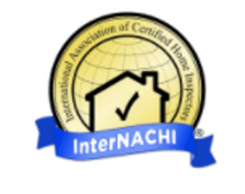 A logo for the international association of certified home inspectors