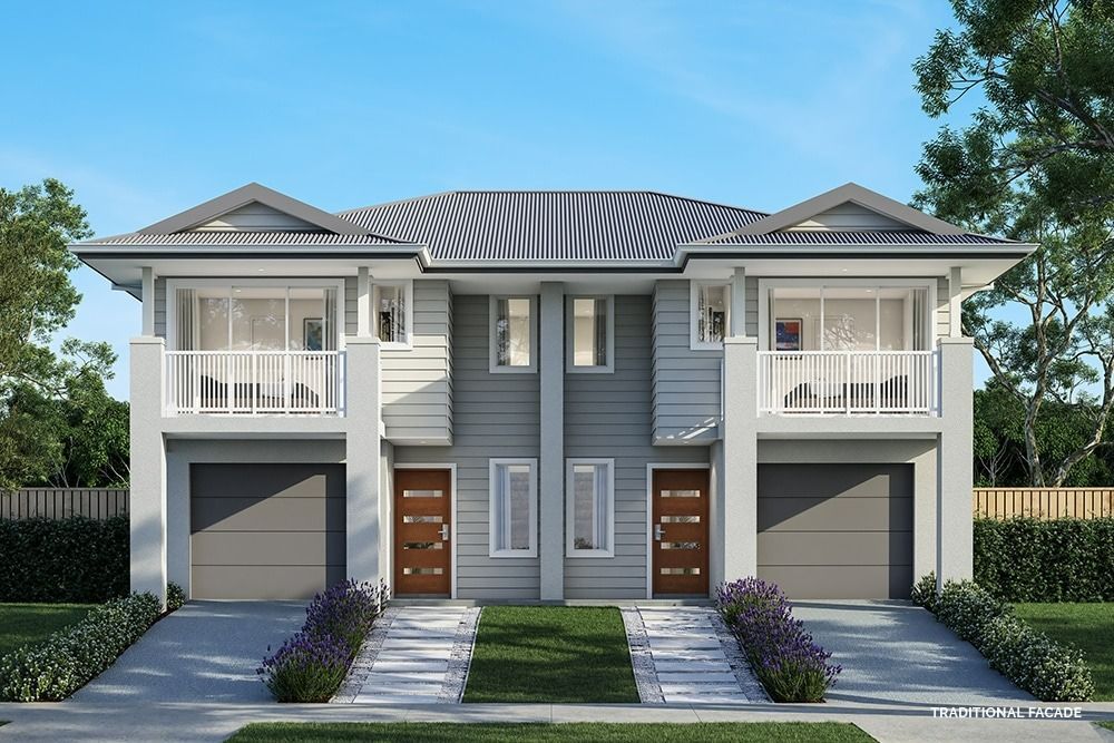 An Artist's Impression of A House with Two Garages — Evolution Building Group Dapto, NSW