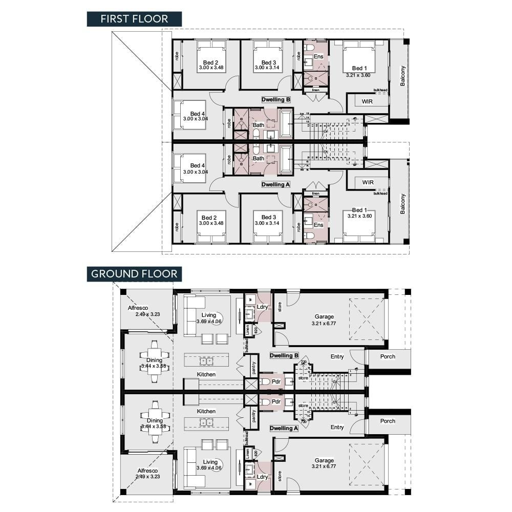 Galileo 4B Floorplan