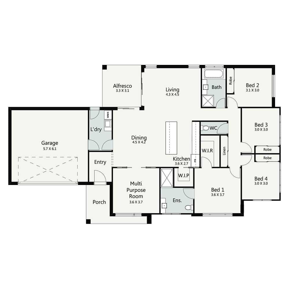 Halley Floorplan