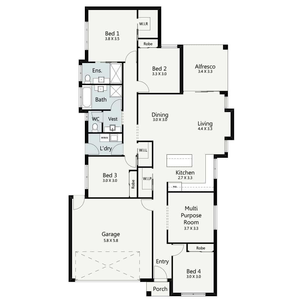 Atlantis Floorplan