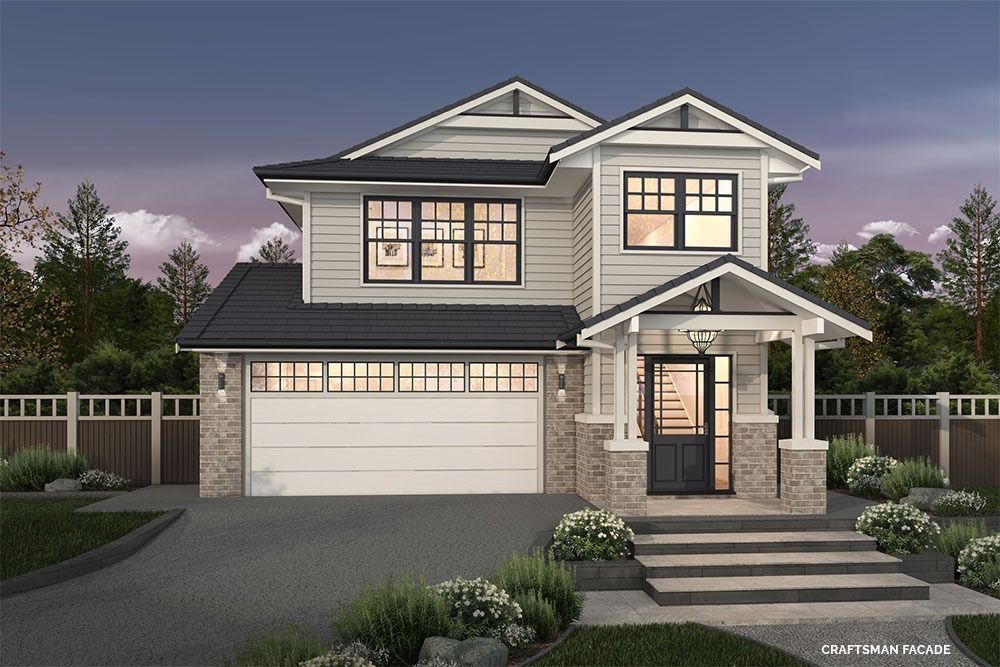 An Artist's Impression of A House with A Large Garage — Evolution Building Group Dapto, NSW