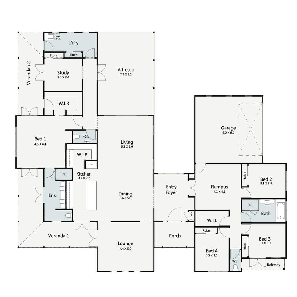Eclipse Floorplan