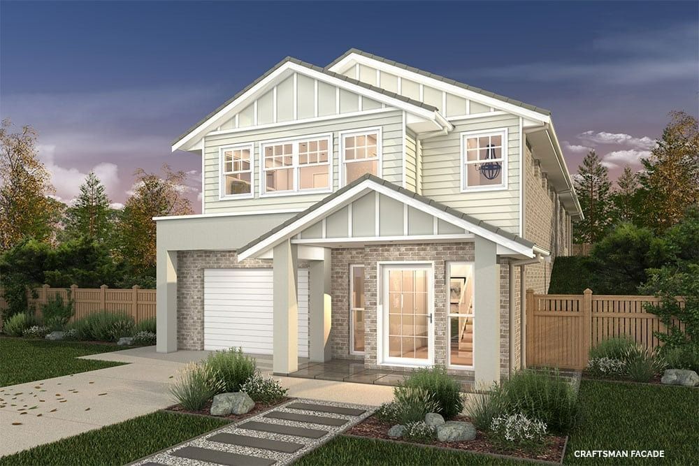 An Artist's Impression of A House with A White Roof — Evolution Building Group Dapto, NSW