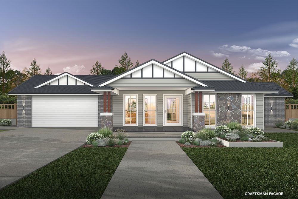 An Artist's Impression of A House with A Black Roof — Evolution Building Group Dapto, NSW