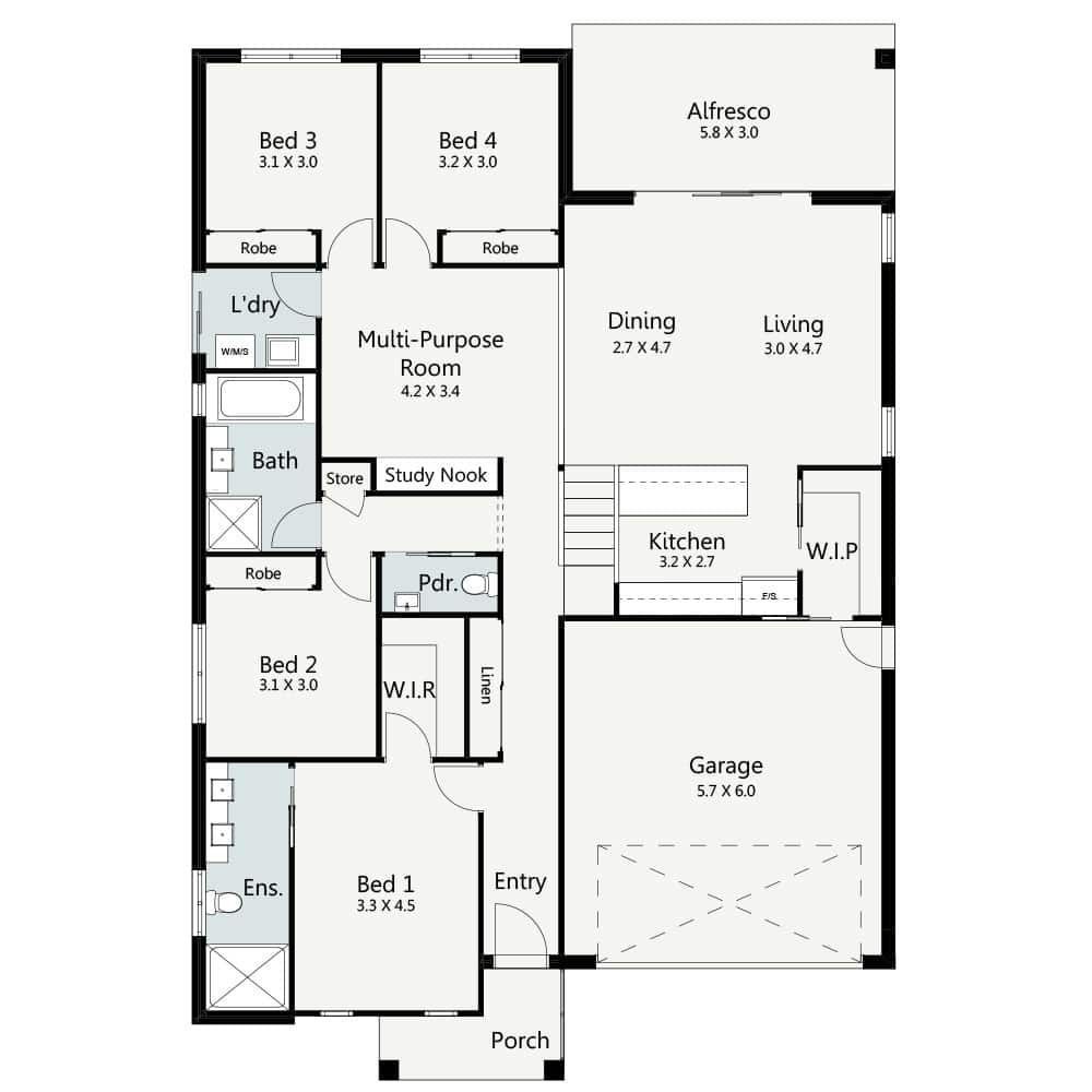 Jett Floorplan