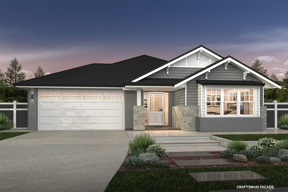 An Artist's Impression of A House with A Black Roof — Evolution Building Group Dapto, NSW